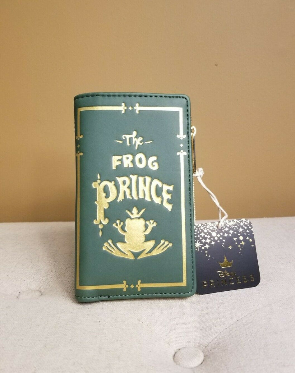 Loungefly Tiana The Frog Prince Wallet - Gold/Green