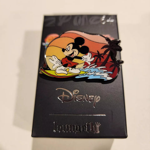 Loungefly Disney Mickey Mouse & Friends Mickey Sunset Beach Blind Box Pin Opened