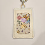 Princess Group Floral Retractable Lanyard ID Holder