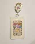 Princess Group Floral Retractable Lanyard ID Holder