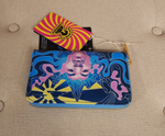 Jimi Hendrix Psychedelic Glow Landscape Wallet