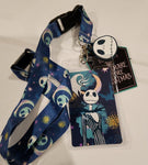 NBC Jack Skellington Teal Art Lanyard