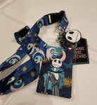 NBC Jack Skellington Teal Art Lanyard