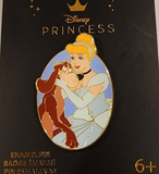 Cinderella Pet Dog Bruno Enamel Pin