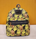 the Grinch & Max AOP Holiday Mini Backpack