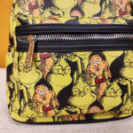 the Grinch & Max AOP Holiday Mini Backpack