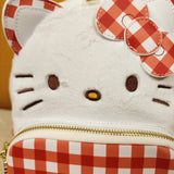 Hello Kitty Gingham Cosplay Mini Backpack