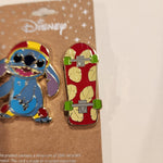 Lilo and Stitch Skateboard Enamel Pin Set