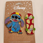 Lilo and Stitch Skateboard Enamel Pin Set