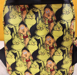 the Grinch & Max AOP Holiday Mini Backpack