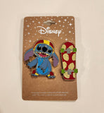 Lilo and Stitch Skateboard Enamel Pin Set