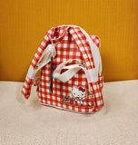 Hello Kitty Gingham Cosplay Mini Backpack