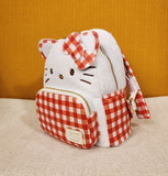 Hello Kitty Gingham Cosplay Mini Backpack