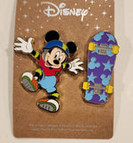 Mickey Mouse Skateboard 2 Piece Enamel Pin Set