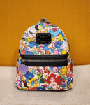 the Little Mermaid Character All Over Print Mini Backpack