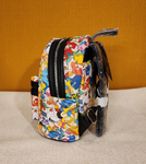 the Little Mermaid Character All Over Print Mini Backpack