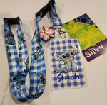 Lilo and Stitch Gingham Lanyard