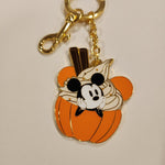 Mickey Mouse Pumpkin Spice Keychain