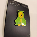 Winnie the Pooh Frog PJs Costume Enamel Pin