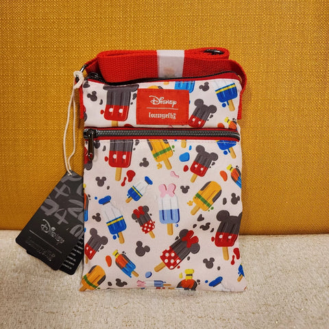 Mickey and Friends Popsicle Summer AOP Passport Bag