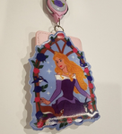 Sleeping Beauty Aurora Lenticular Color Dress Lanyard ID Holder