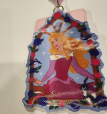 Sleeping Beauty Aurora Lenticular Color Dress Lanyard ID Holder