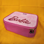 Barbie Impressions Makeup Case Cosmetic Travel Bag Pink