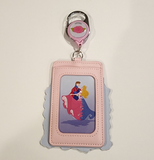 Sleeping Beauty Aurora Lenticular Color Dress Lanyard ID Holder