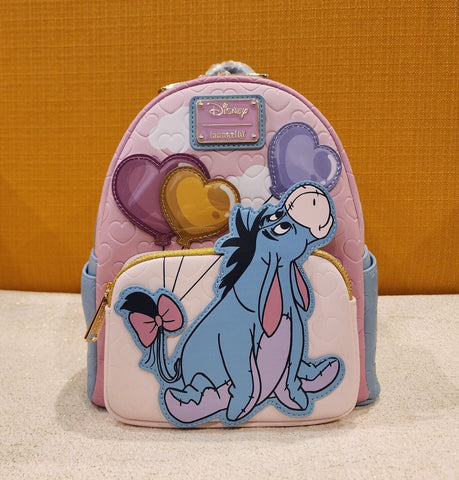 Eeyore Heart Balloons Valentines Mini Backpack