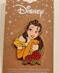 Beauty and the Beast Belle Rose Enamel Pin