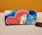 Ariel Sketch Art Little Mermaid Trifold Wallet