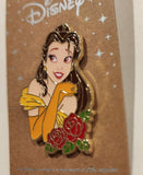 Beauty and the Beast Belle Rose Enamel Pin