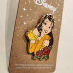 Beauty and the Beast Belle Rose Enamel Pin