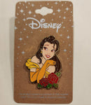 Beauty and the Beast Belle Rose Enamel Pin