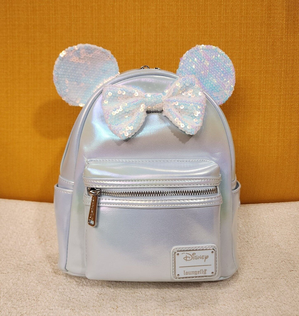 Iridescent discount mini backpack