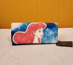 Ariel Sketch Art Little Mermaid Trifold Wallet