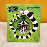 Beetlejuice Carousel Charm Carnival LE Enamel Pin 3" Halloween