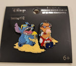 Lilo and Stitch Ice Cream Enamel Pin Set