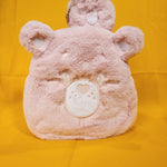 Care Bears Skinny Dip Pale Pink Plush Furry Cosplay Mini Backpack Coin Bag Set