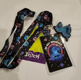 Lilo and Stitch Not Ordinary Outer Space Lanyard