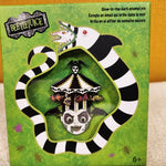 Beetlejuice Carousel Charm Carnival LE Enamel Pin 3" Halloween