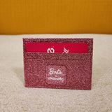 Barbie Credit Card Glitter Pink Cardholder