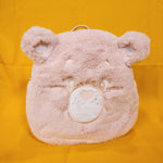 Care Bears Skinny Dip Pale Pink Plush Furry Cosplay Mini Backpack Coin Bag Set