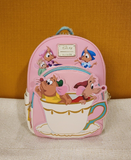 Cinderella Gus and Jaq Teacup Mini Backpack