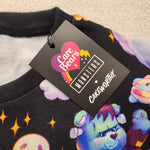 Care Bears x Universal Monsters Unisex Crewneck Sweatshirt Size 2XL