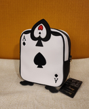 Alice In Wonderland Ace Of Spades Crossbody