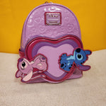 Lilo & Stitch Angel & Stitch Heart Moving Mini Backpack