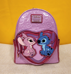 Lilo & Stitch Angel & Stitch Heart Moving Mini Backpack