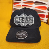 Beetlejuice Snapback Black Baseball Cap Embroidered