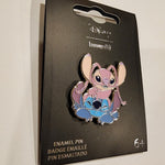 Lilo & Stitch Angel and Stitch Squish Enamel Pin